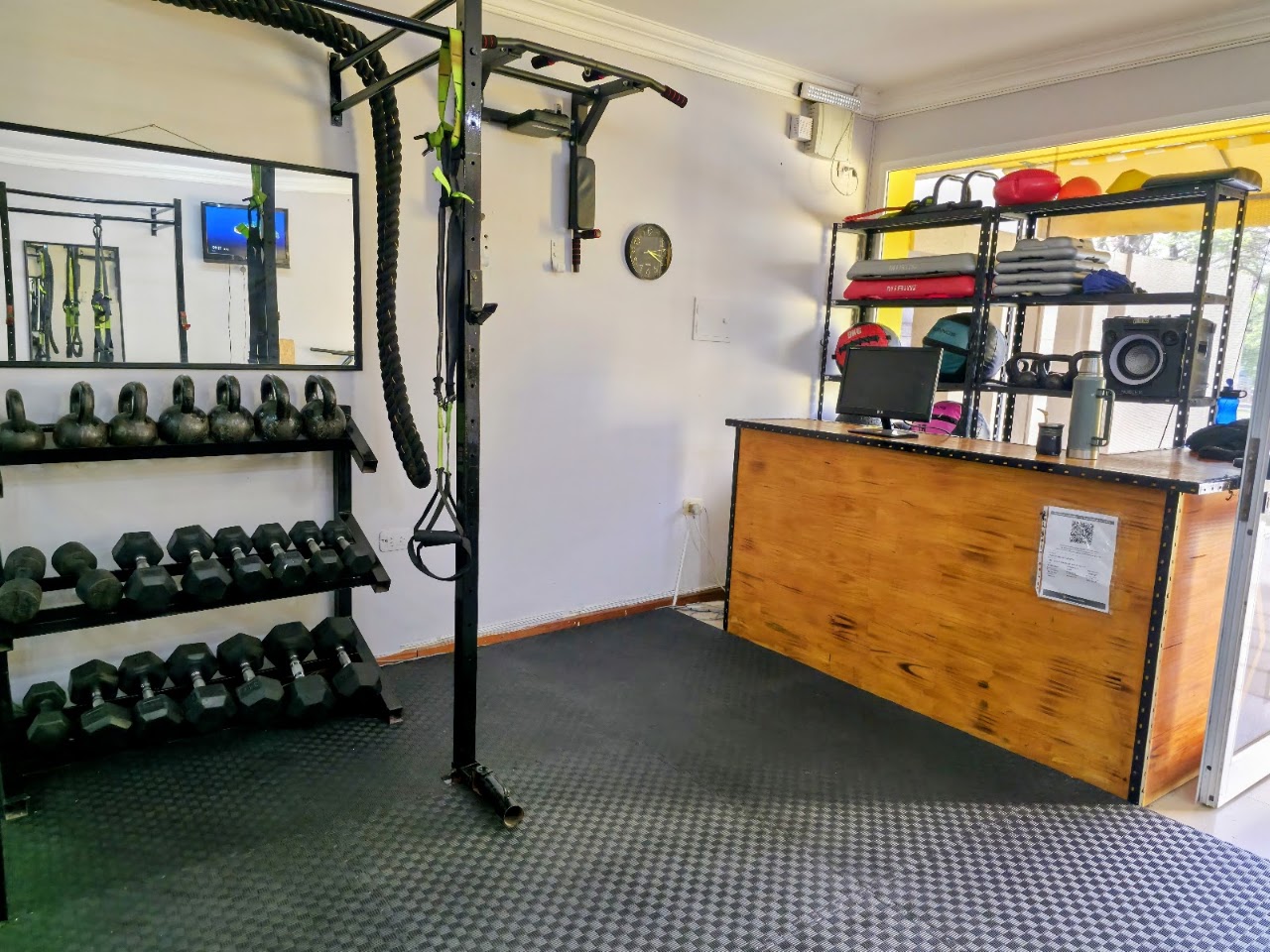 Recepción de Attitude Gym
